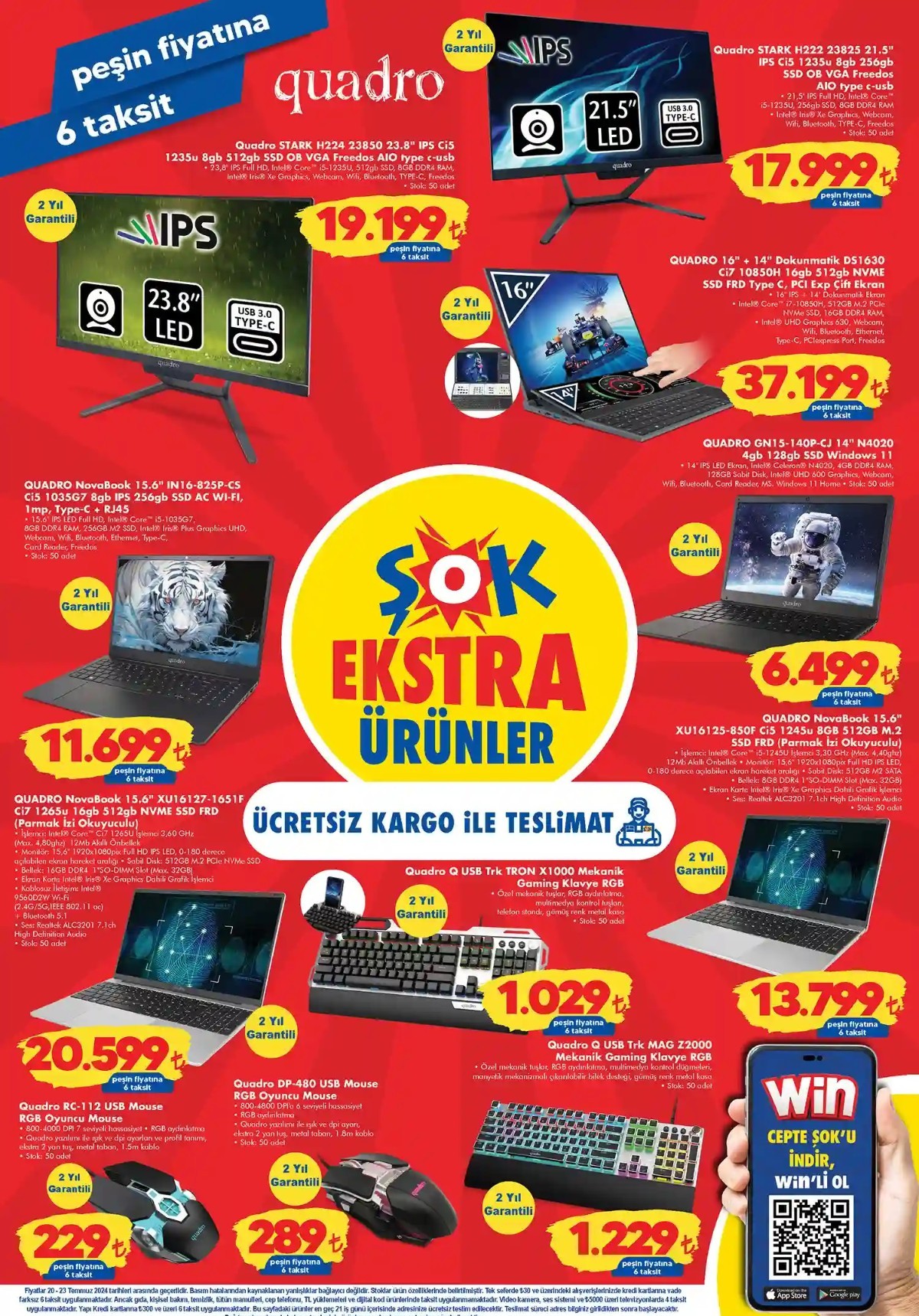 ŞOK 20 Temmuz 2024 güncel ürün kataloğu