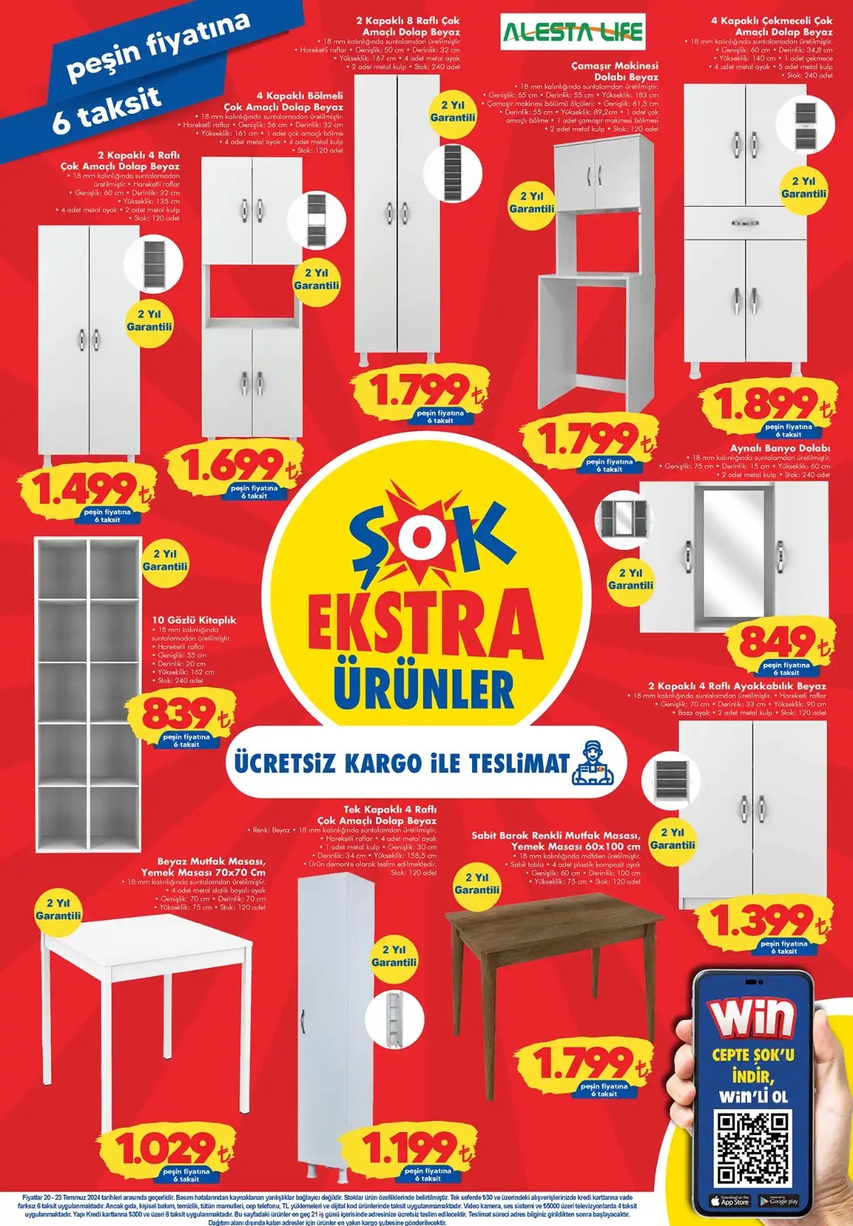 ŞOK 20 Temmuz 2024 güncel ürün kataloğu