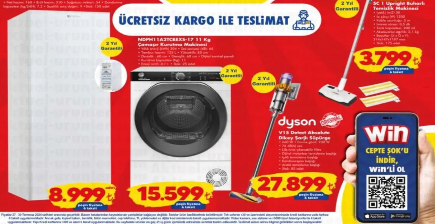 şok indirim 27 temmuz