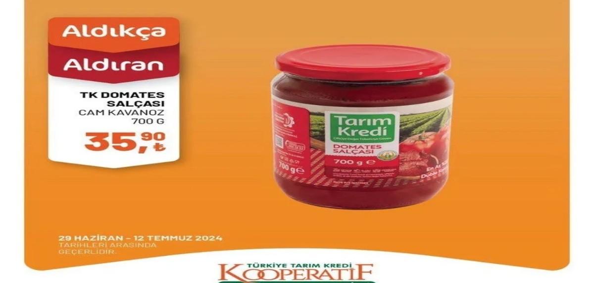 tarım kreddi salça