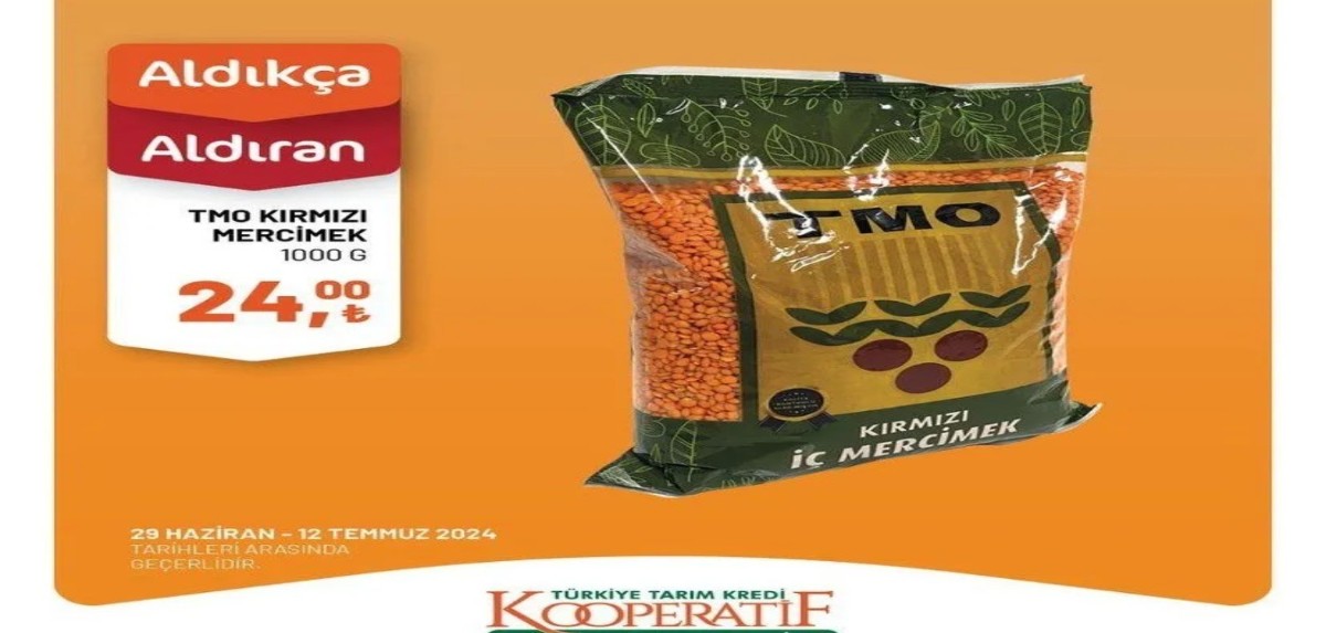 tarım kredi mercimek