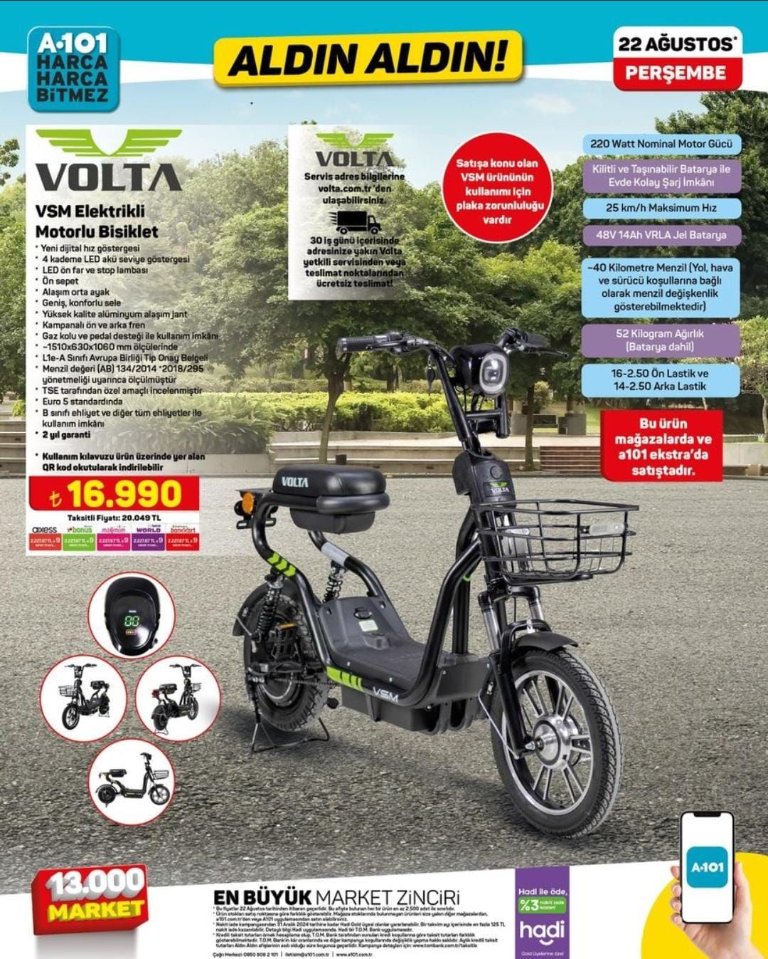 A101 22-28 Ağustos 2024 Aldın Aldın Kataloğu Yayımlandı! A101'de Bu Hafta Samsung Galaxy Watch, Elektrikli Bisiklet ve Fazlası Çok Uygun Fiyata