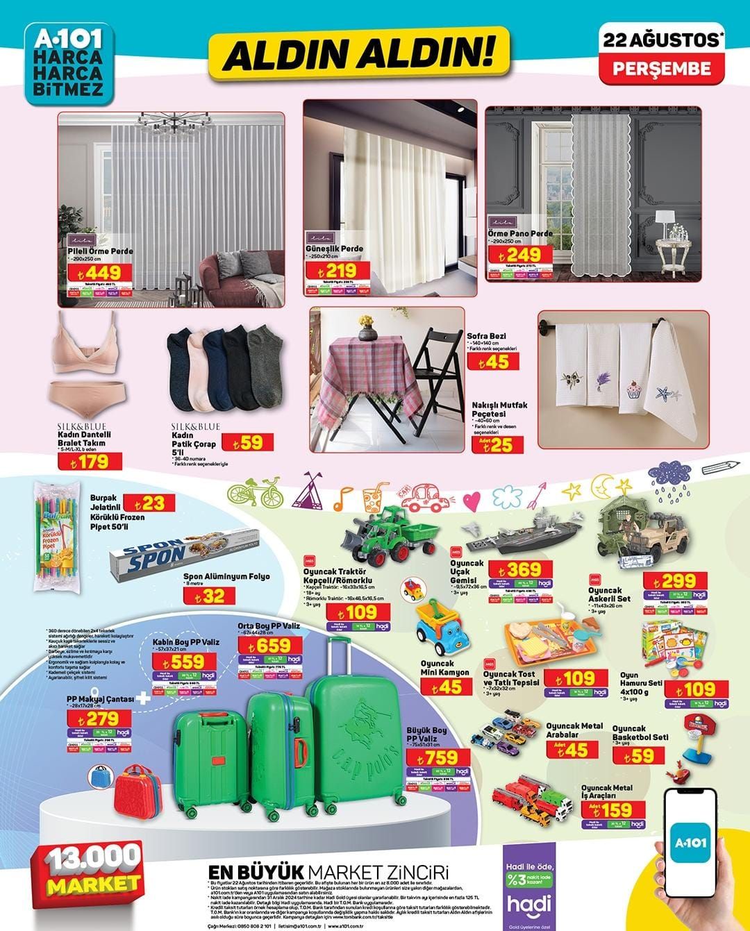 A101 22-28 Ağustos 2024 Aldın Aldın Kataloğu Yayımlandı! A101'de Bu Hafta Samsung Galaxy Watch, Elektrikli Bisiklet ve Fazlası Çok Uygun Fiyata