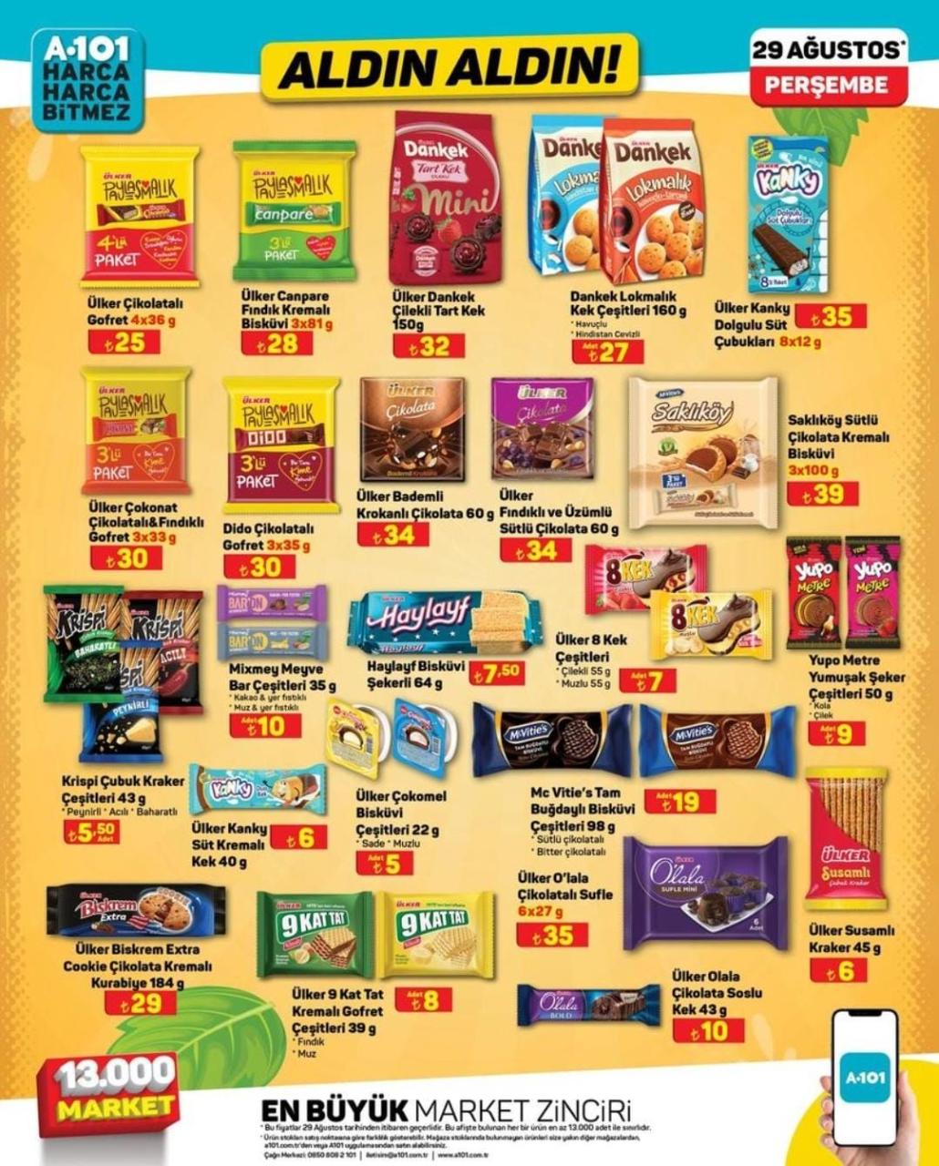 A101 29 Ağustos 2024 Perşembe aktüel ürünler kataloğu yayımlandı! A101'de okul ürünlerinde yarıya yarıya indirim fırsatı