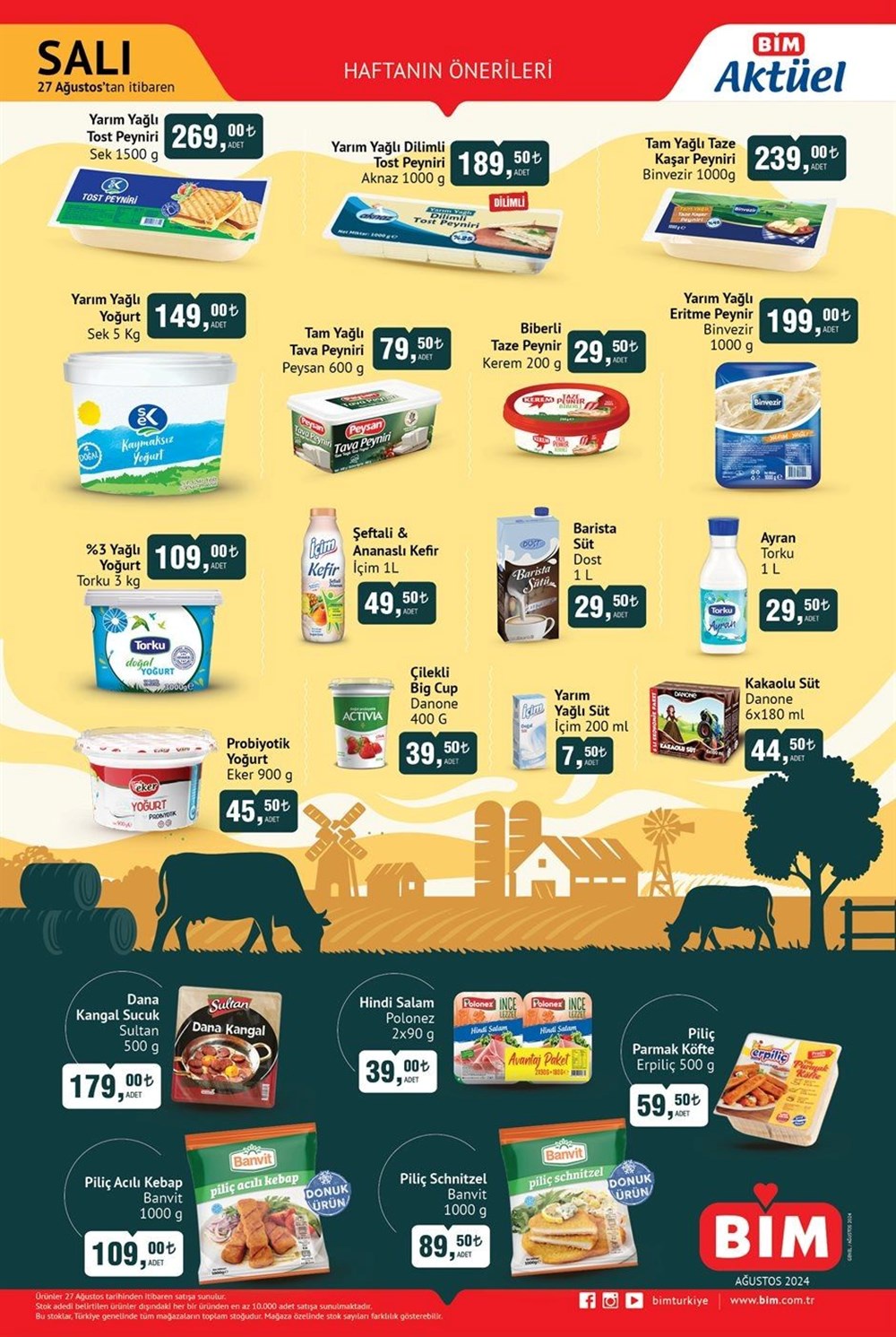 BİM Market 27-28 Ağustos 2024 İndirim Kataloğu: Bu Haftanın Kaçırılmayacak Fırsatları!