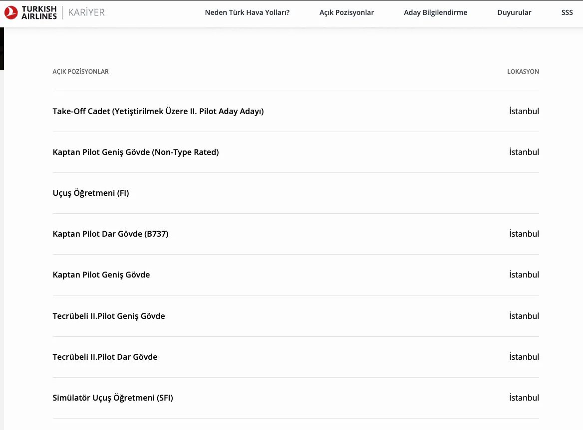 Çılgın maaş: THY'den çeşitli iş kollarında çalışacak en az lise mezunu 1900 personel alım ilanı az önce geldi!