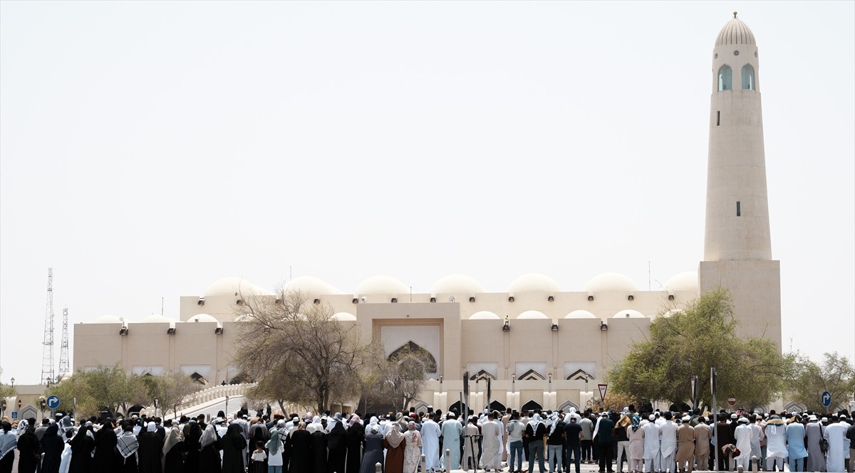 Hamas Siyasi Büro Başkanı İsmail Henniye için cenaze töreninin düzenlendiği Katar’ın başkenti...