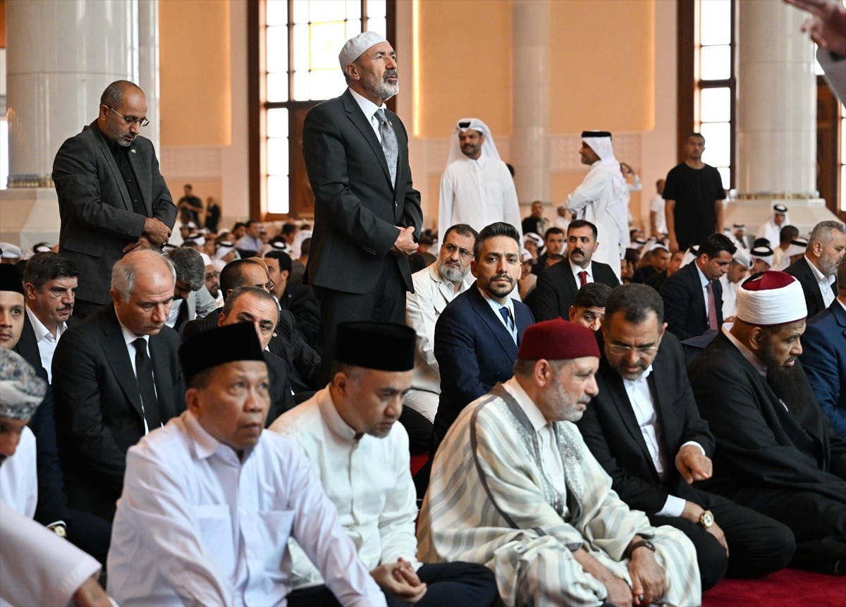 Hamas Siyasi Büro Başkanı İsmail Henniye için Katar’ın başkenti Doha’daki İmam Abd al-Wahhab...