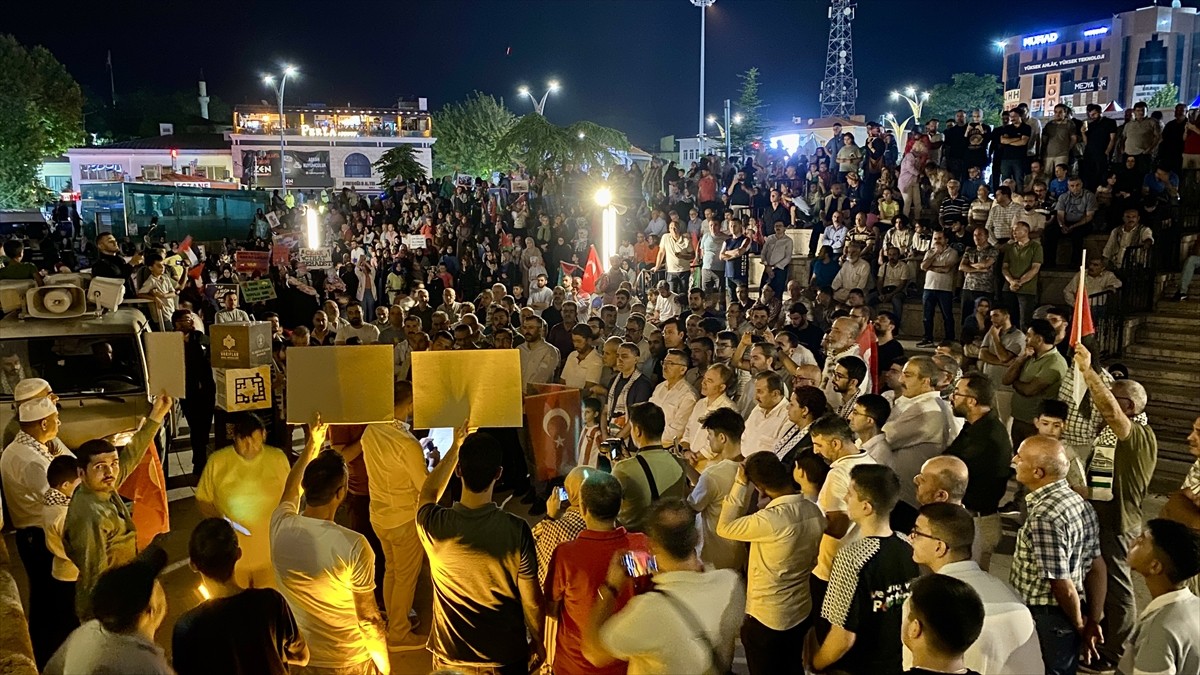 Kırşehir'de, Hamas Siyasi Büro Başkanı İsmail Heniyye'nin Tahran'da suikasta uğraması ve İsrail'in...