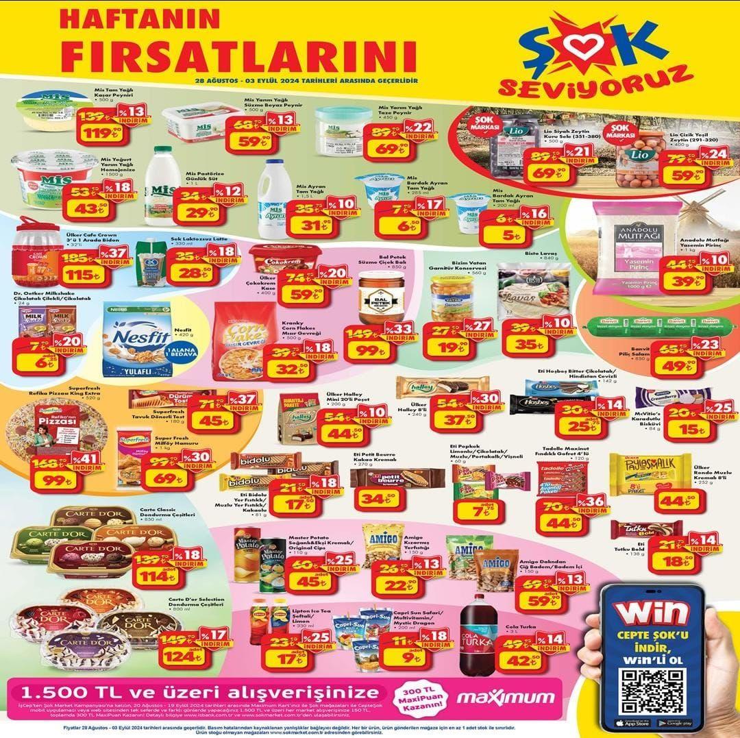 ŞOK 28 Ağustos 2024 Aktüel Ürünler Kataloğunda Dev İndirimler: 32'li Tuvalet Kağıdı 160TL'den 75 TL'ye düştü!