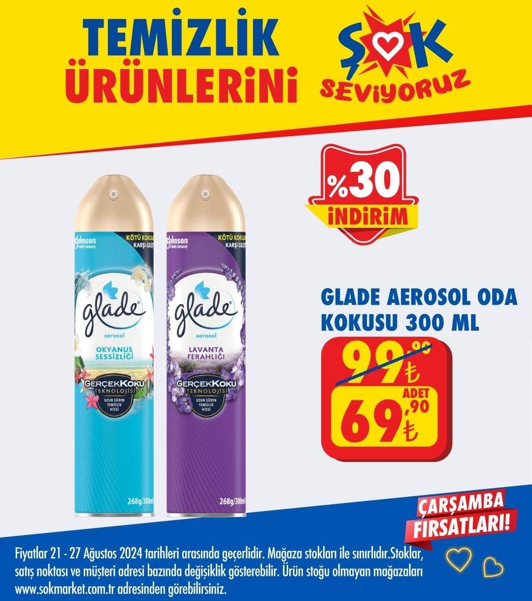 ŞOK Market 21-27 Ağustos 2024 İndirimler Kataloğu Yayımlandı: Kaçırılmayacak Fırsatlar ve Ürünler ŞOK'ta
