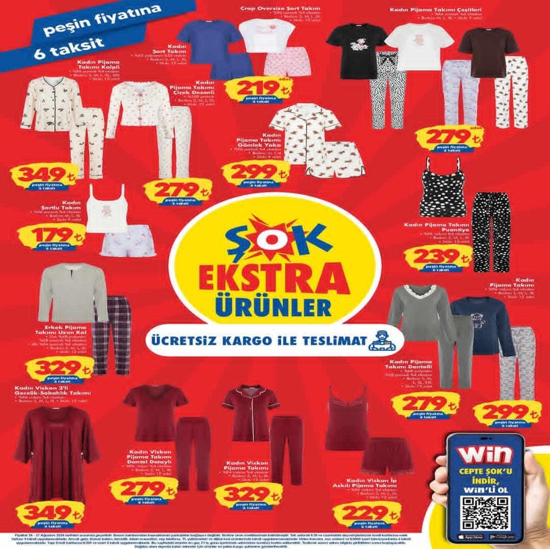 ŞOK Market 21 Ağustos 2024 İndirim Kataloğu Yayımlandı: iPhone, klima, buzdolabı, ve televizyonlarda çok büyük indirim!