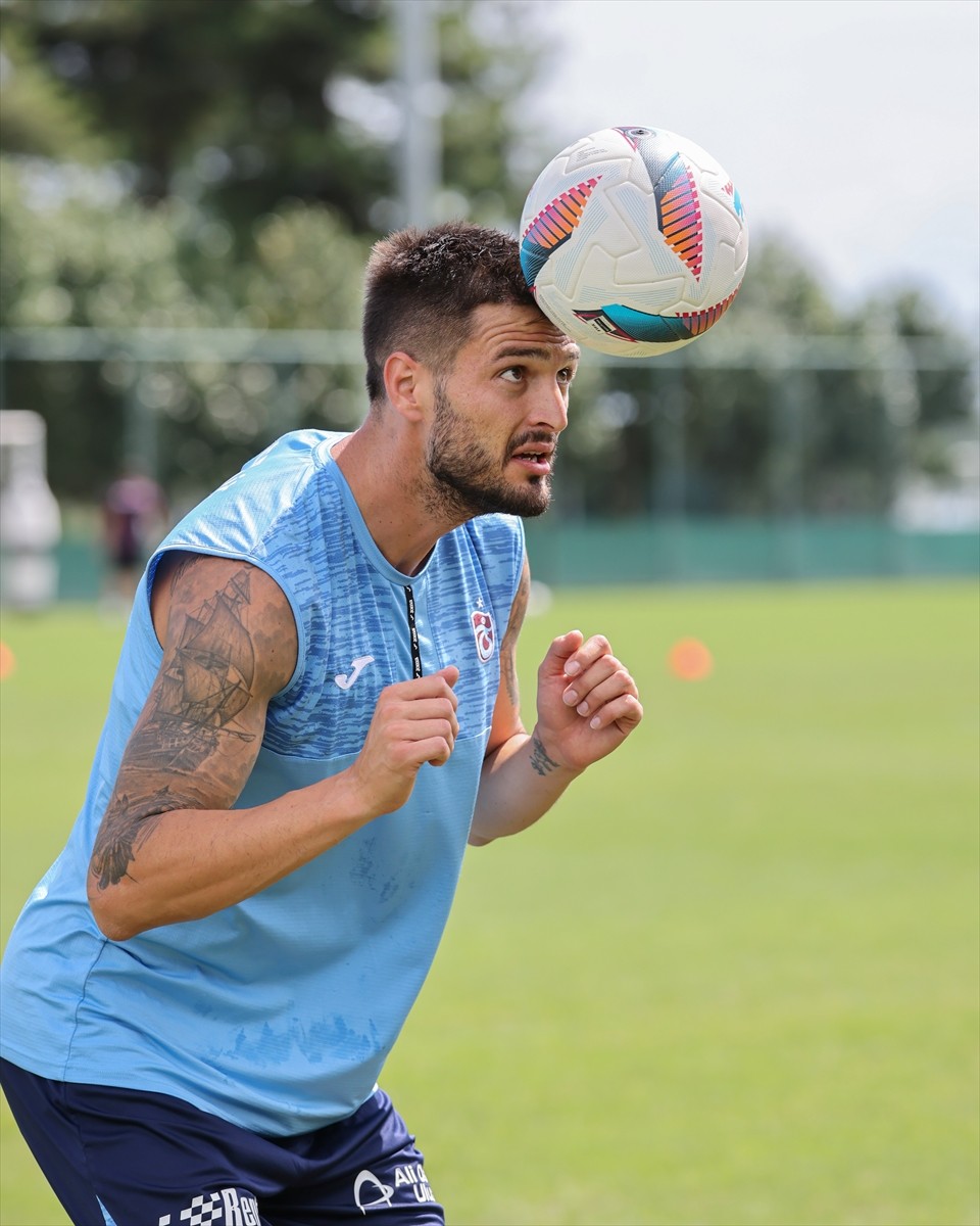 Trabzonspor, UEFA Avrupa Ligi 3. ön eleme turunda 8 Ağustos Perşembe günü sahasında Avusturya'nın...