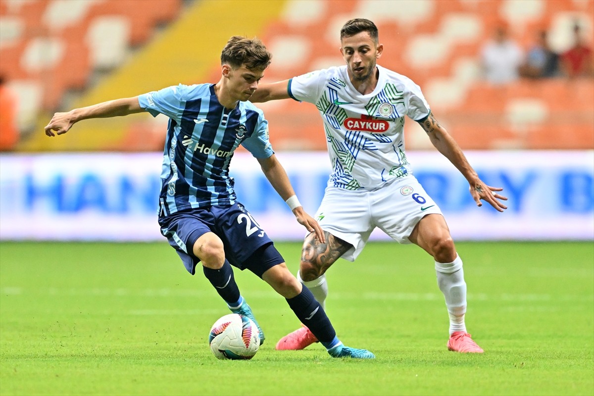 Trendyol Süper Lig'in 2. haftasında Adana Demirspor ile Çaykur Rizespor, Yeni Adana Stadyumu’nda...