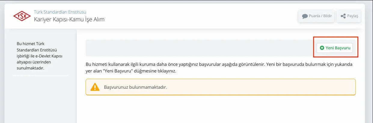 TSE Personel Alım Başvuruları Başladı! En Az Lise Mezunu Adaylar için Memur Olma Fırsatı