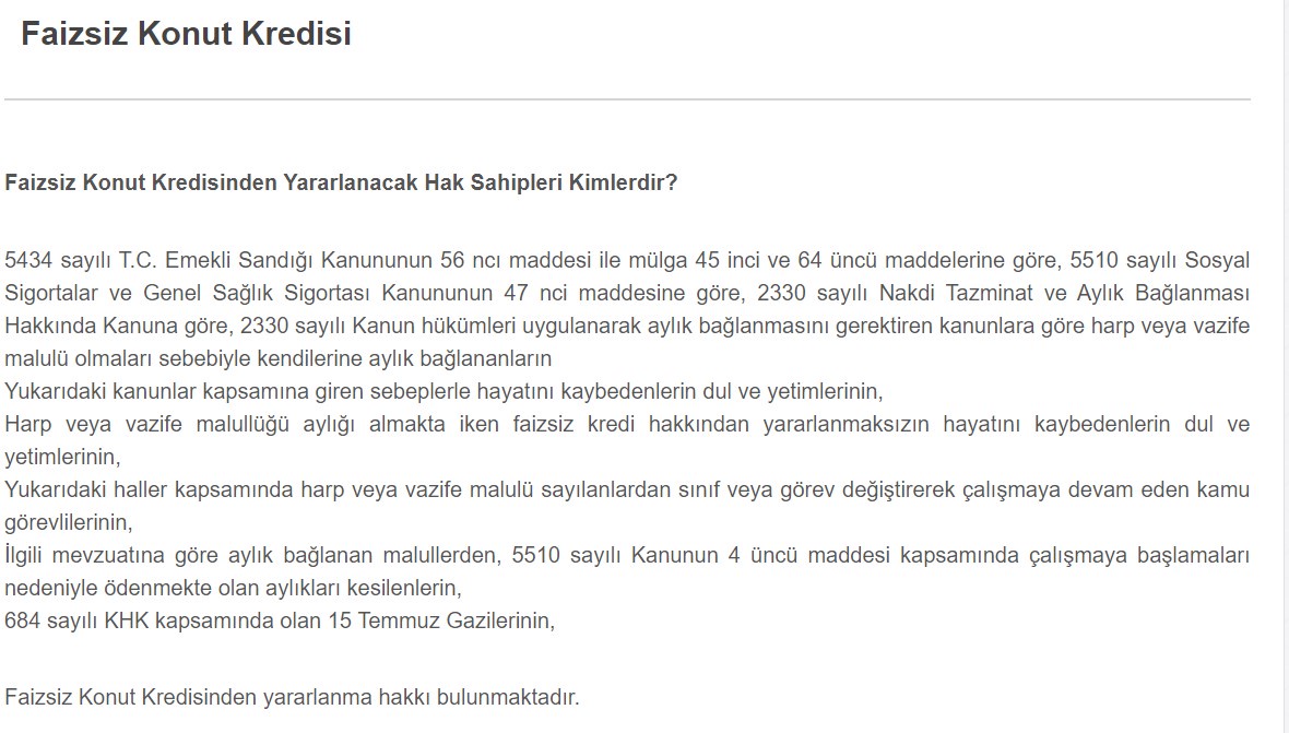 Ziraat Bankası ve Halkbank’ta faizsiz konut kredisi! O kişilere anında veriliyor