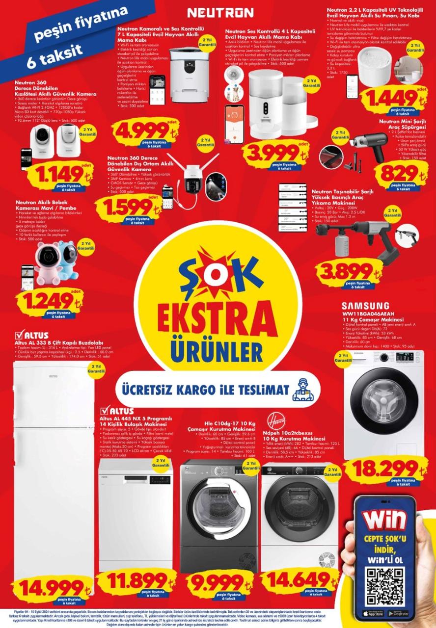 195 TL'den 90 TL'ye Düştü! ŞOK 4 Eylül 2024 Aktüel Ürünler Kataloğu Yayımlandı: Kış Hazırlıkları İçin Büyük İndirim Haftası Başladı