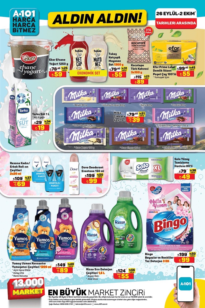 A101 26 Eylül 2024 Aktüel Ürünler Kataloğu Yayınlandı: Tiny House’dan Elektrikli Bisiklete, Akıllı Telefondan Tuvalet Kağıdına Kadar Birçok Ürün İndirimde