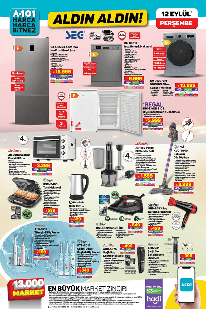 A101'de dev indirim! O tarihte giden 149 TL'ye alacak