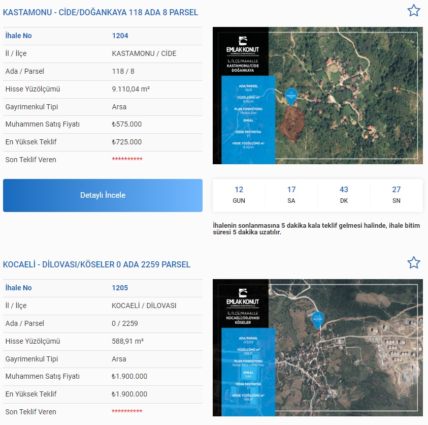 Emlak Konut'tan yeni ihale hamlesi! O şehirlerde yaşayanlara 1,49 faizli 60 ay vadeli arsa satışları başladı 
