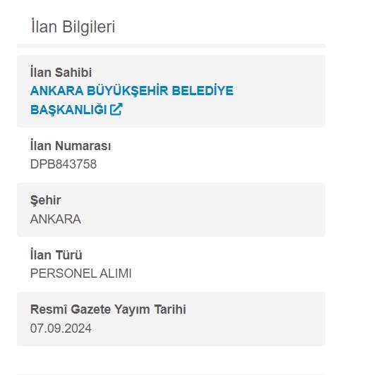 Resmi Gazete’de Memur Alım Duyurusu: KPSS 65 puana Yeni Zabıta Memuru Alımı Başladı