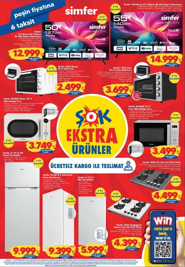 ŞOK 11-17 Eylül 2024 Aktüel Kataloğu Yayınlandı! Fairy Bulaşık Kapsulü 577 TL'den 299 TL'ye Pınar Süzme Peynir 110 TL'den 70 TL'ye Düştü