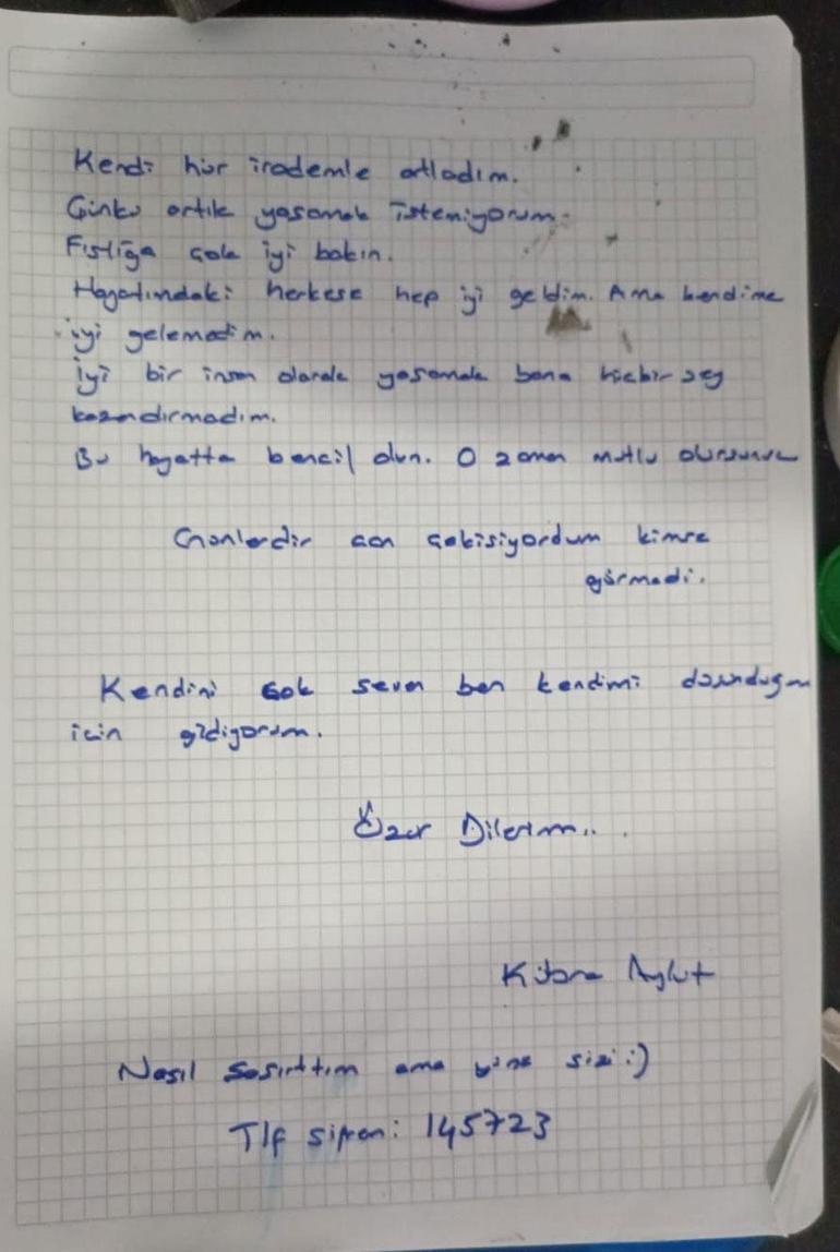 Sosyal Medya Fenomeni Kübra Aykut İntihar Etti: Veda Mektubunda Yürek Burkan Sözler! Sevgilisi Bakın Kim Çıktı