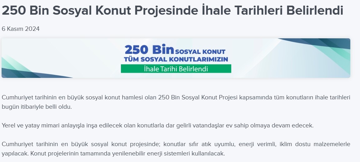 Cumhuriyet tarihinin en geniş TOKİ projesi! Bu sabah 81 ilde resmen başvurular başladı! 