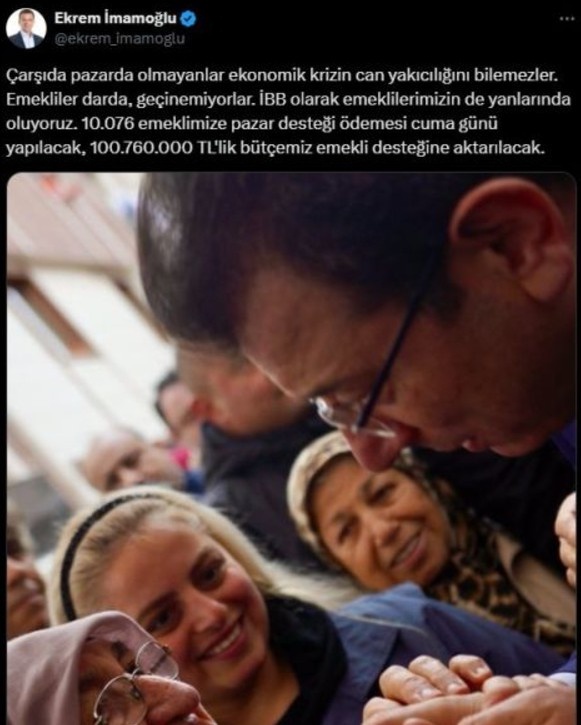Emekliye 10.000 TL pazar desteği müjdesi! Tarih vererek açıklandı