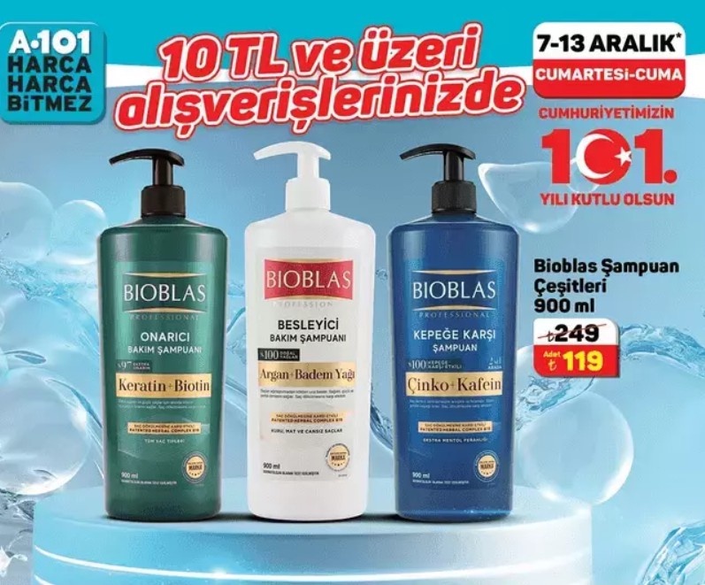 A101'de 6 Gün Sürecek Dev İndirim: 249 TL'den 119 TL'ye düştü