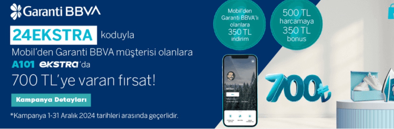 A101'de Yılbaşı Öncesi Büyük İndirim: 700 TL'ye Ek 500 TL Bonus!