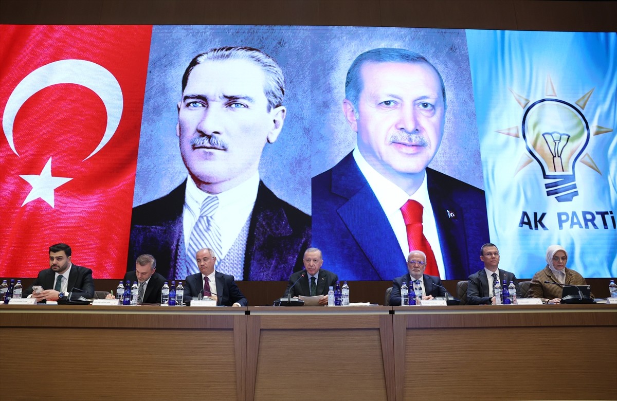 AK Parti Merkez Karar ve Yönetim Kurulu (MKYK), Cumhurbaşkanı ve AK Parti Genel Başkanı Recep...