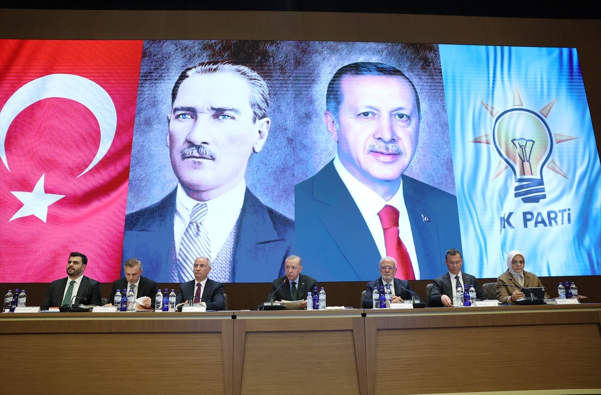 AK Parti Merkez Karar ve Yönetim Kurulu (MKYK), Cumhurbaşkanı ve AK Parti Genel Başkanı Recep...