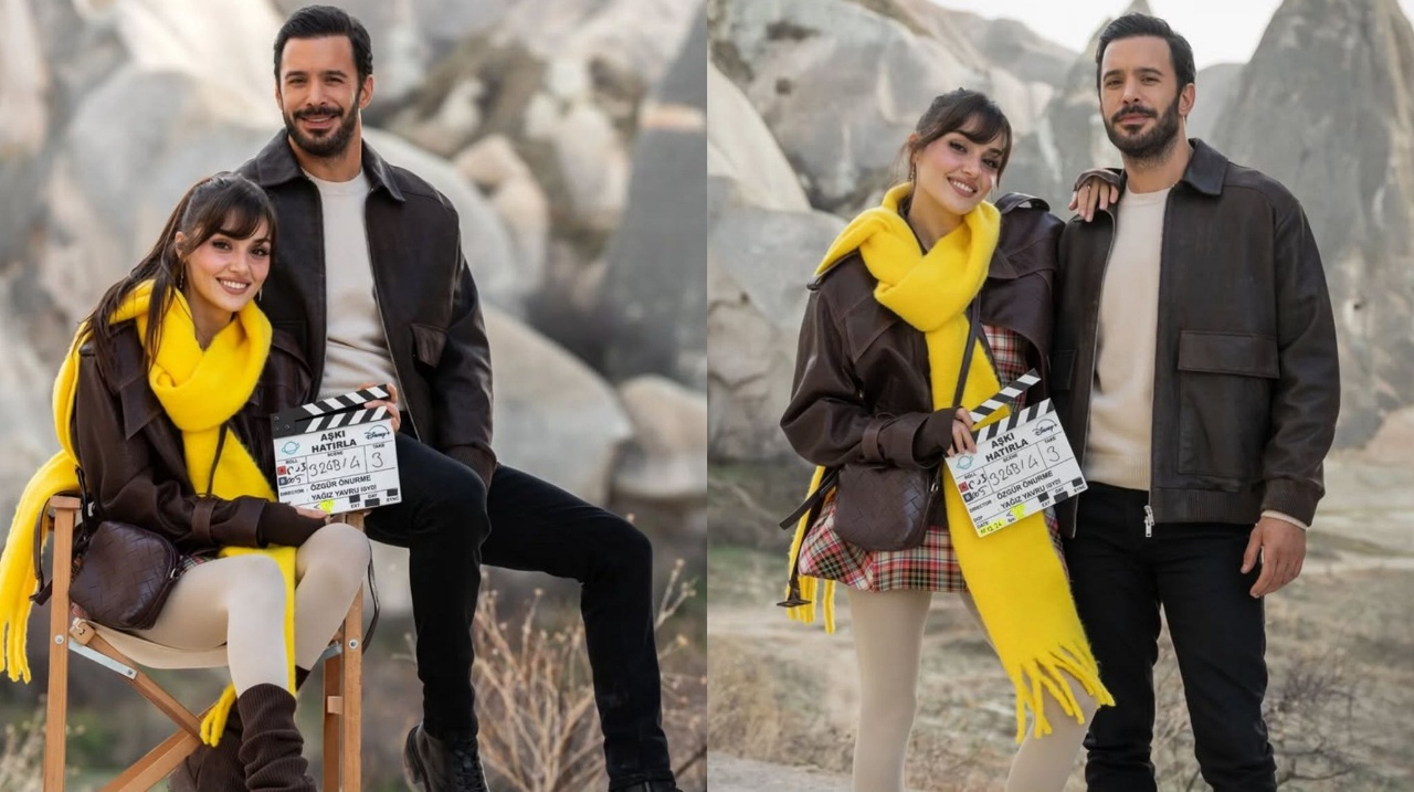 Barış Arduç ve Hande Erçel Hayranlarına Müjde! 'Aşkı Hatırla'dan İlk Kareler Yayınlandı