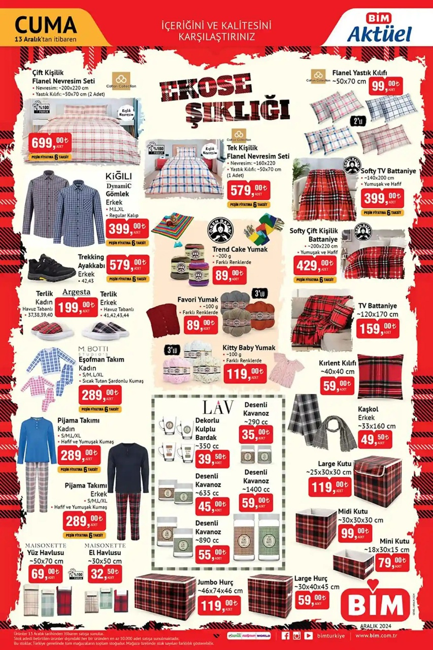 BİM Aralık Fırsatları: Elektronikten Ev Eşyalarına Kaçırılmayacak Fırsatlar!