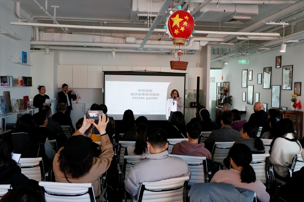 Gaziantep Büyükşehir Belediye Başkanı Fatma Şahin,  Pekin Kültür ve Tanıtma Müşavirliğinin...