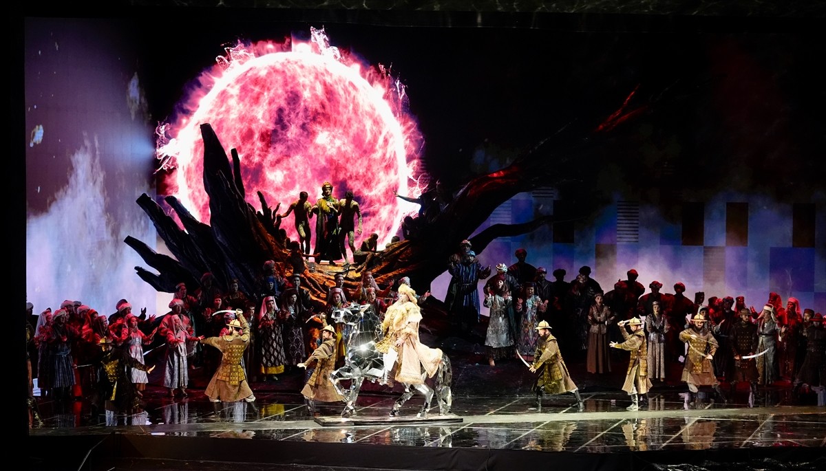 Kazakistan Kültür ve Enformasyon Bakanlığı, Abay Kazak Devlet Akademik Opera ve Balesi ile...