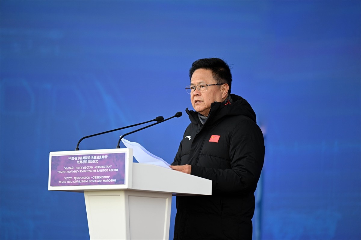 Kırgızistan'da, Orta Asya'nın ulaşım ve ticaret alanında stratejik konuma sahip olacak...