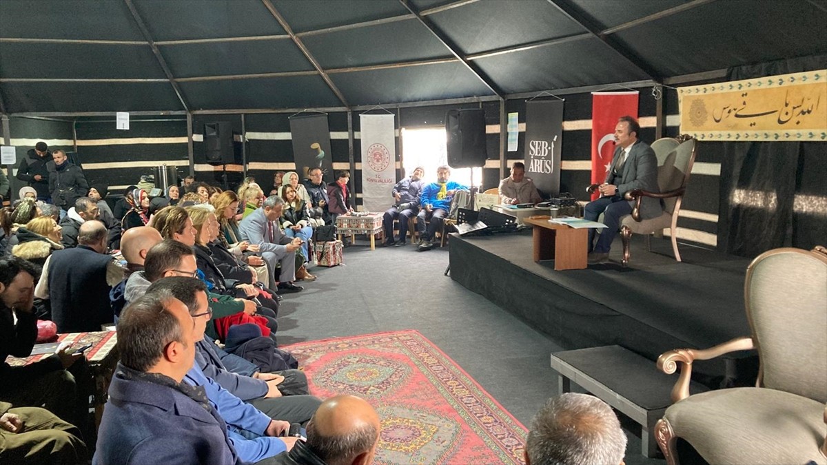 Konya'da Hazreti Mevlana'nın 751. Vuslat Yıl Dönümü Uluslararası Anma Törenleri çeşitli...