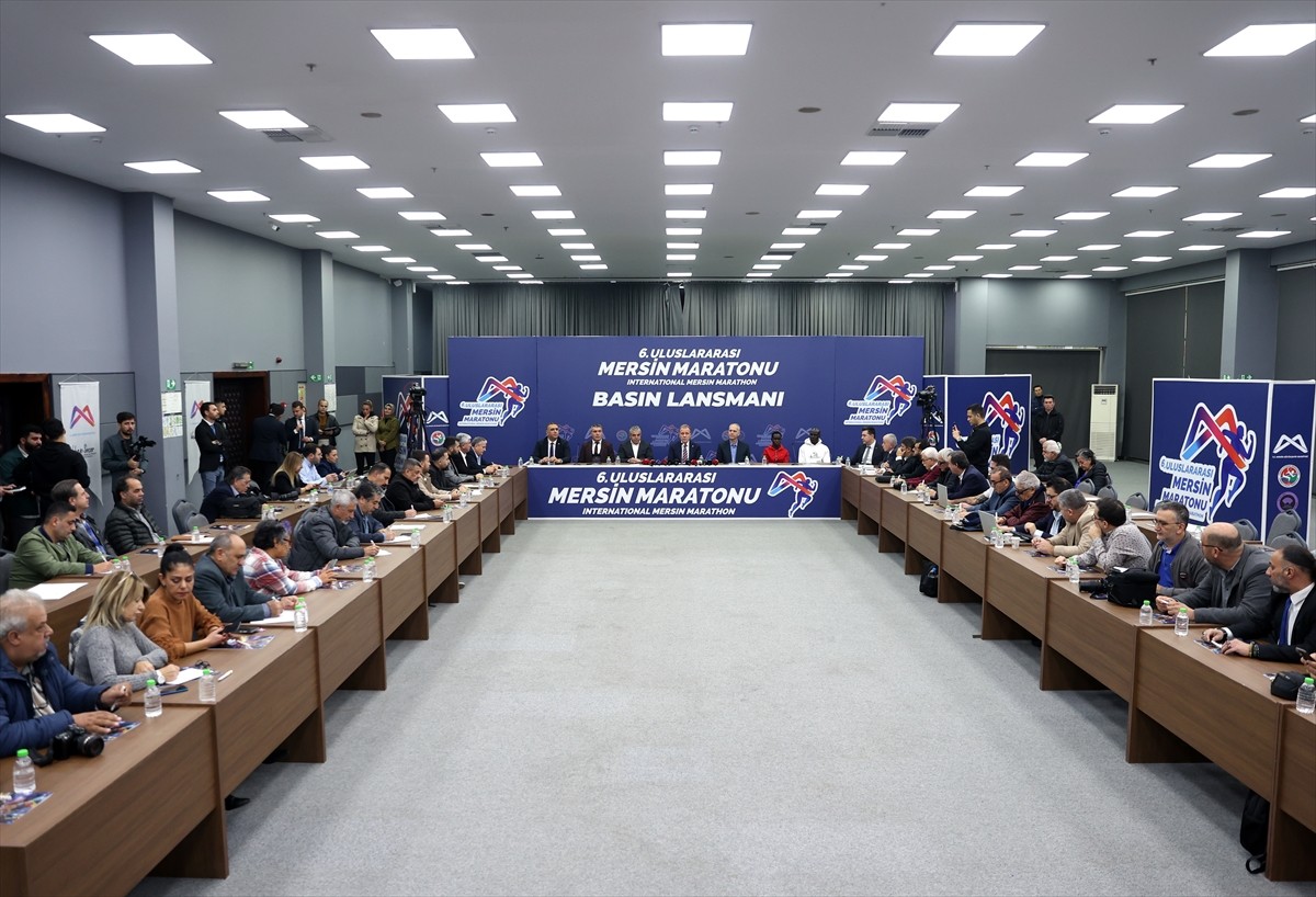 Mersin Büyükşehir Belediyesince bu yıl 6. kez düzenlenecek Uluslararası Mersin Maratonu'nun...