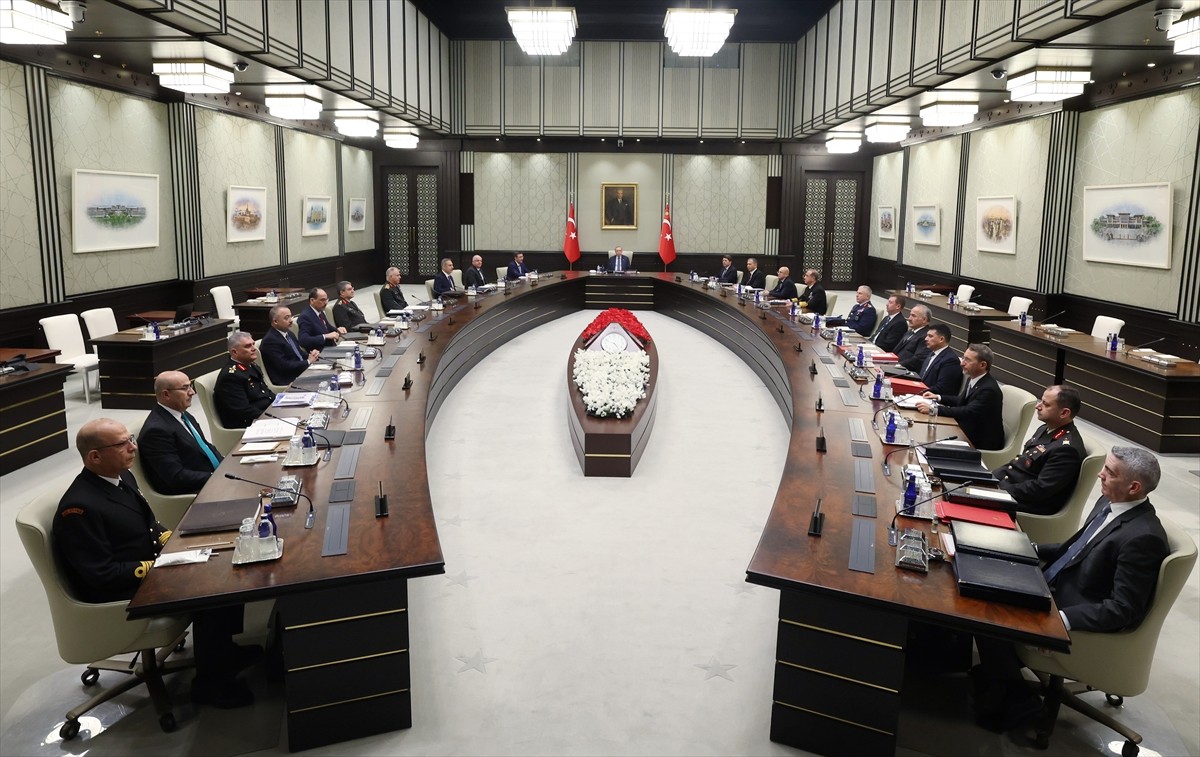 Milli Güvenlik Kurulu (MGK), Cumhurbaşkanı Recep Tayyip Erdoğan başkanlığında toplandı.