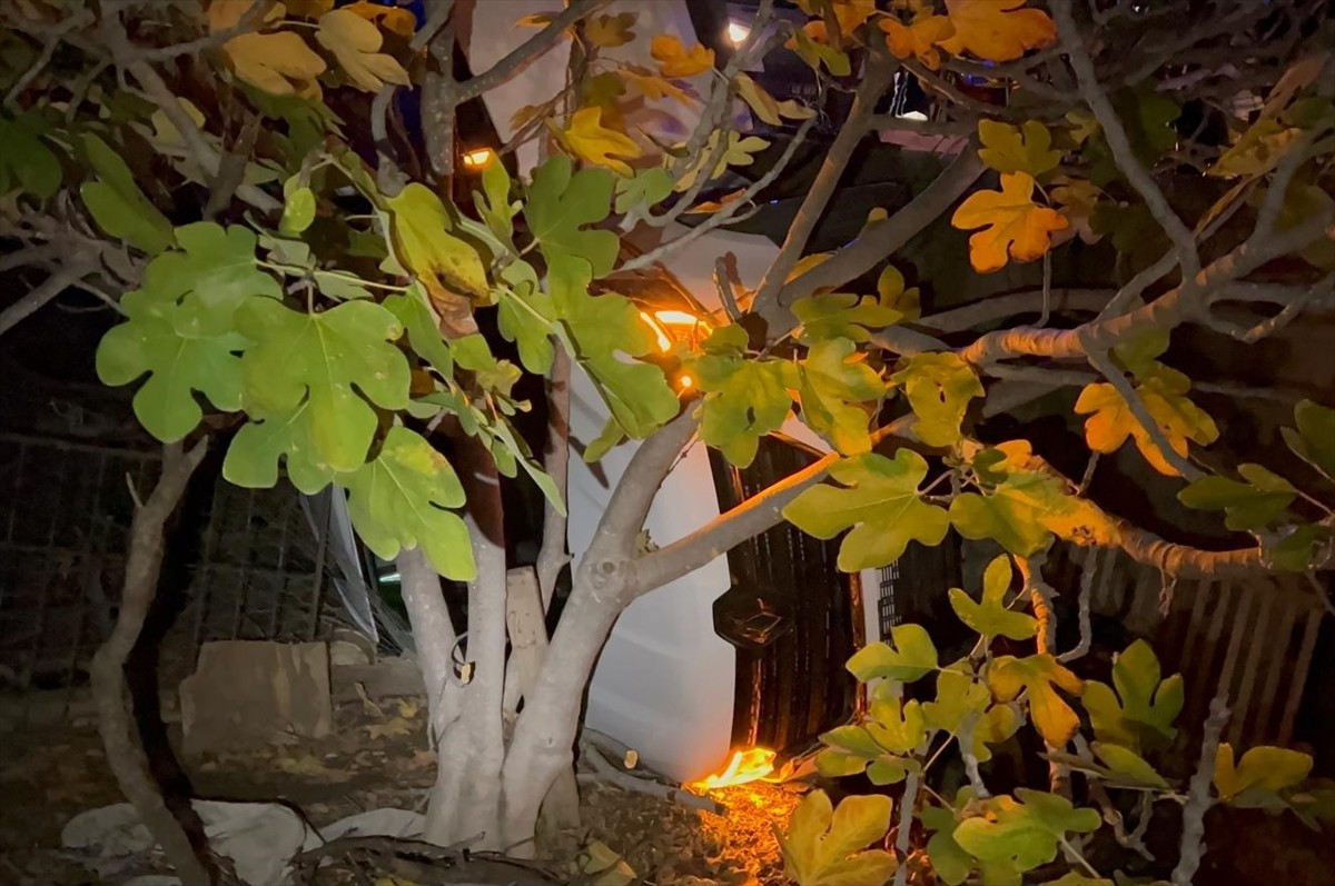 Muğla'nın Bodrum ilçesinde devrilen otomobilde sıkışan yaralı itfaiye ekiplerince...