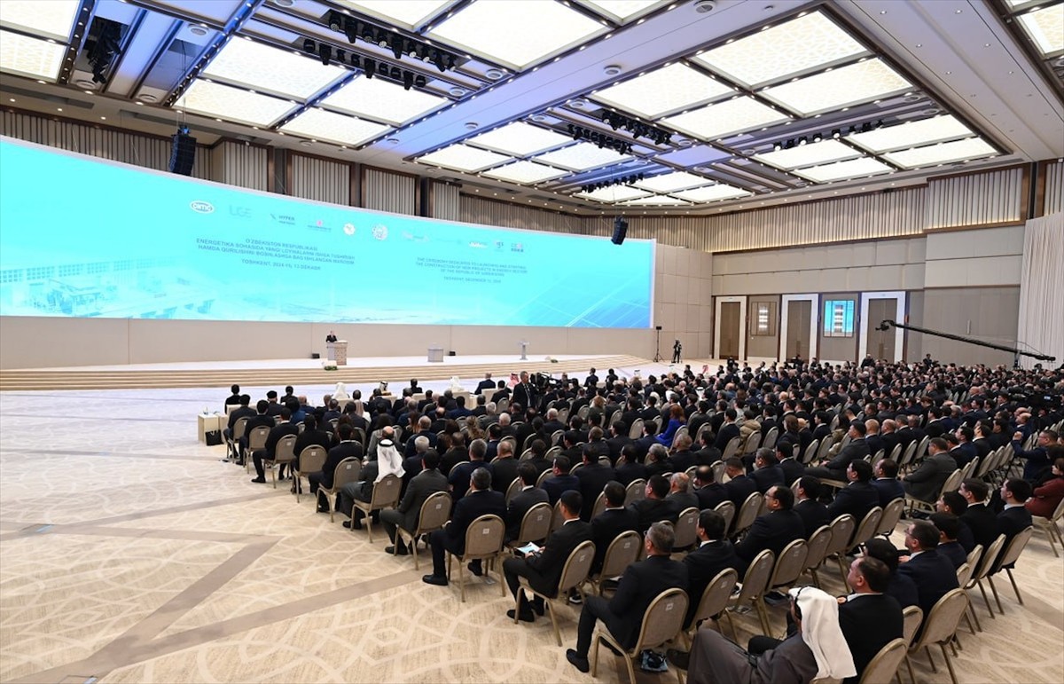 Özbekistan’da Türk şirketinin de aralarında bulunduğu yabancı firmalar tarafından inşa edilen...