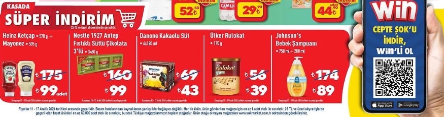 ŞOK Market'te Deterjanlarda Yüzde 25 İndirim Fırsatı!