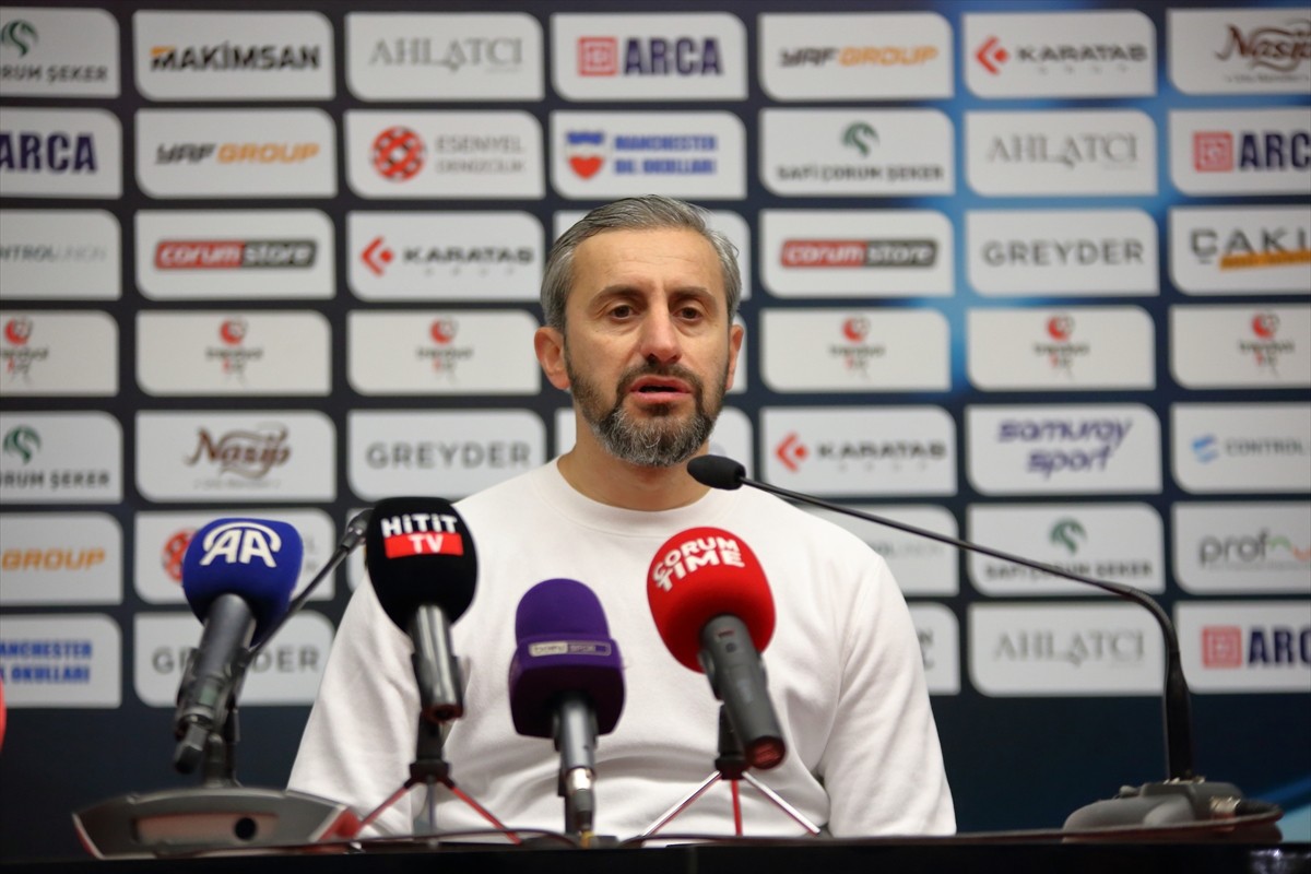 Trendyol 1. Lig'in 16. haftasında Çorum FK ile Amed Sportif Faaliyetler, Çorum Şehir Standı'ndaki...