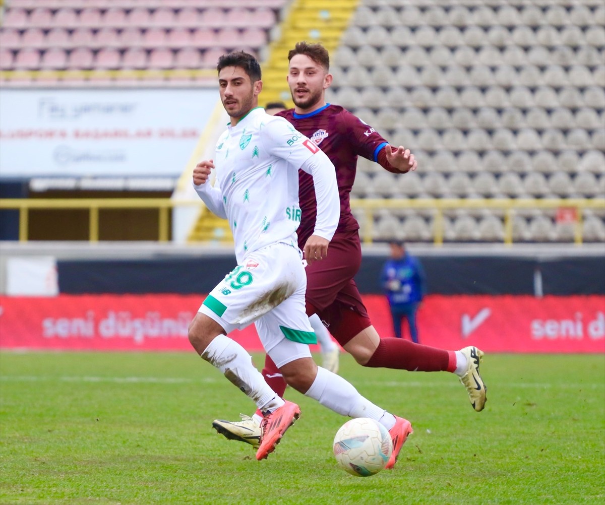 Ziraat Türkiye Kupası 5. turu maçında Trendyol 1. Lig ekiplerinden Boluspor ile Nesine 2. Lig...