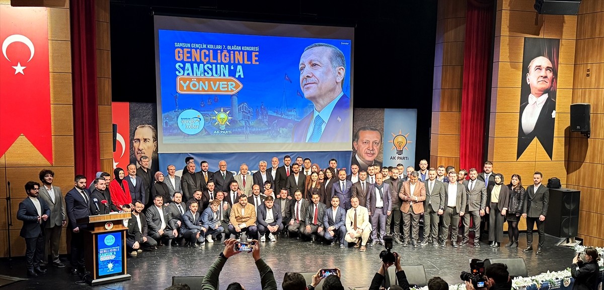 AK Parti Genel Başkan Yardımcısı ve Yerel Yönetimler Başkanı Yusuf Ziya Yılmaz,  Samsun İl Gençlik...