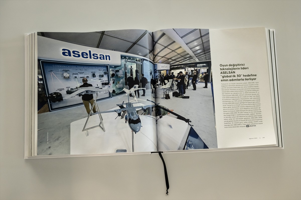 Anadolu Ajansının 2024 yıllığı Türkçe, İngilizce ve Arapça olmak üzere 3 dilde...