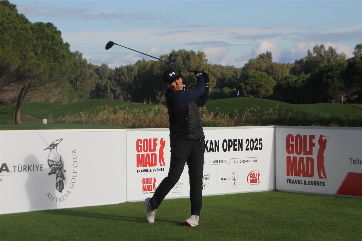 Antalya'da Golf-Mad tarafından düzenlenen 7. Balkan Open 2025 Golf Şampiyonası, başladı. Golf-Mad...