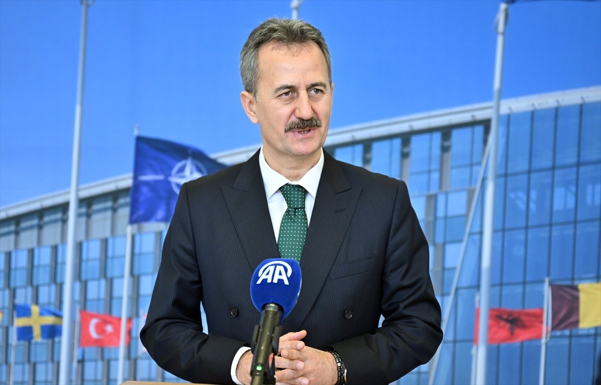 Cumhurbaşkanlığı Savunma Sanayii (SSB) Başkanı Prof. Dr. Haluk Görgün, Brüksel'deki NATO...